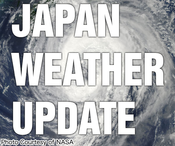 [Weather Alert] Japan may experience typhoonclass spring storm